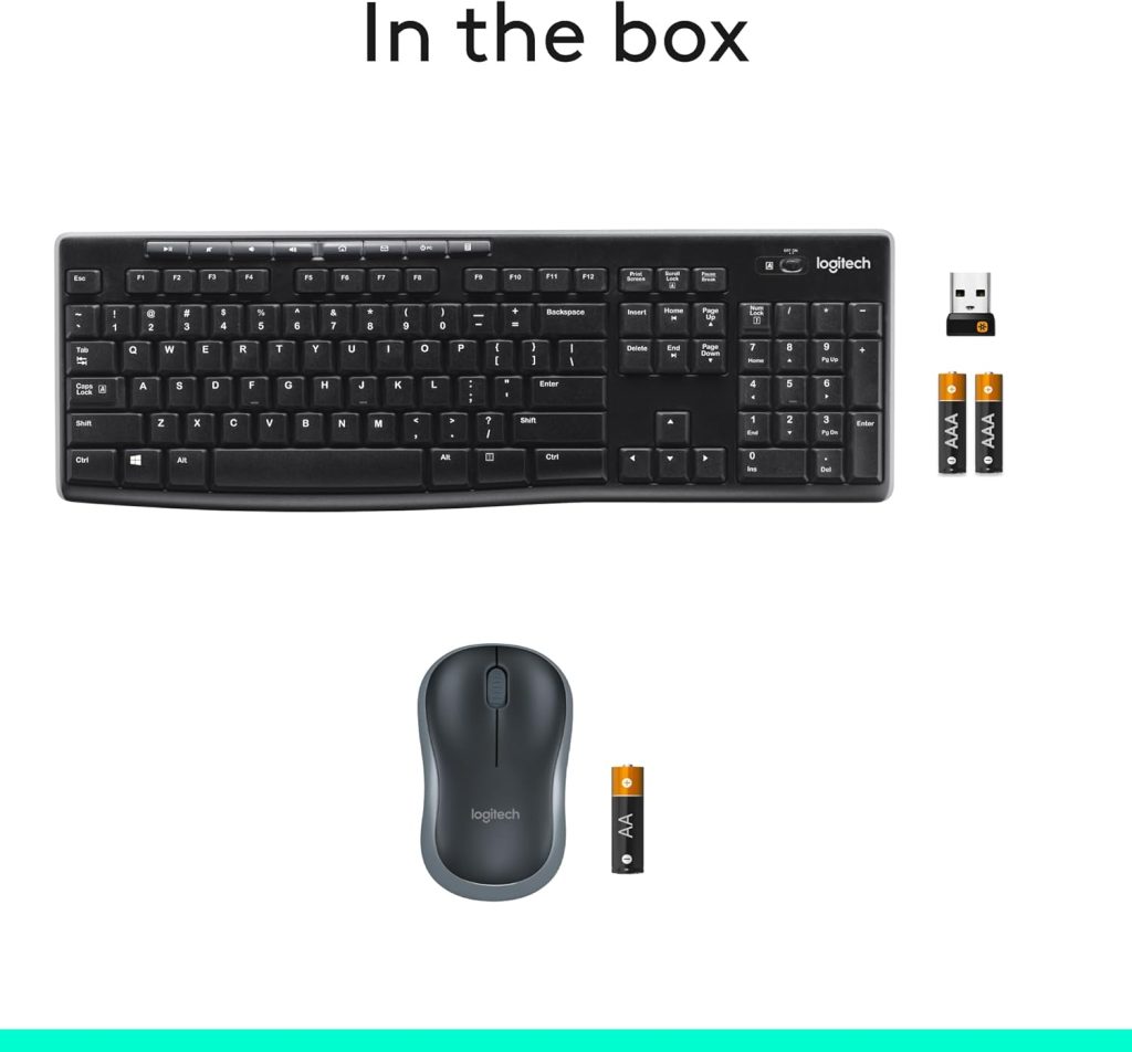 Logitech MK270 Wireless Keyboard and Mouse Combo Review
