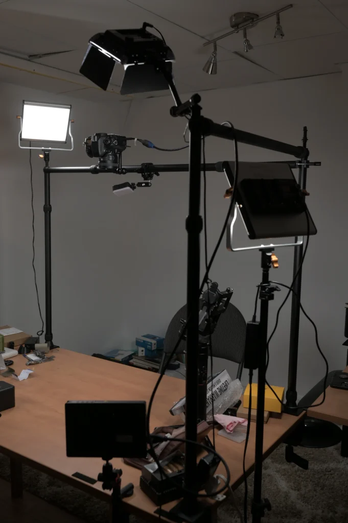 NEEWER NK003 Overhead Camera Rig with 3 C Clamps